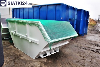 Siatki Rybnik - Siatka przykrywająca na kontener - zabezpieczenie przewożonych ładunków dla terenów Rybnika